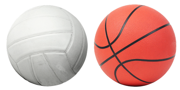 Мячи для баскетбола и волейбола