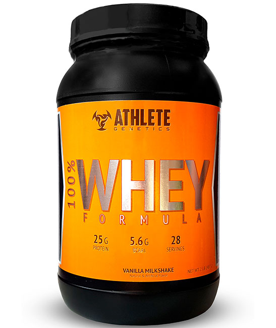 100 Whey Formula Athlete Genetics