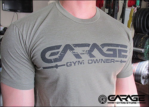 Proudly represent your garage gym while simultaneously supporting the site and helping to fund future equipment reviews!